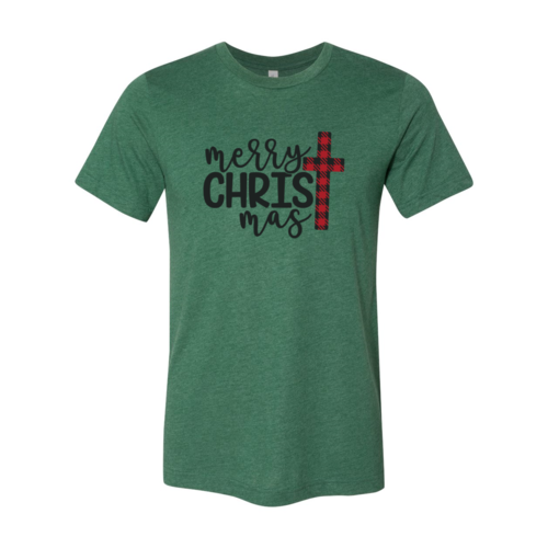 Merry Christmas Cross Tee