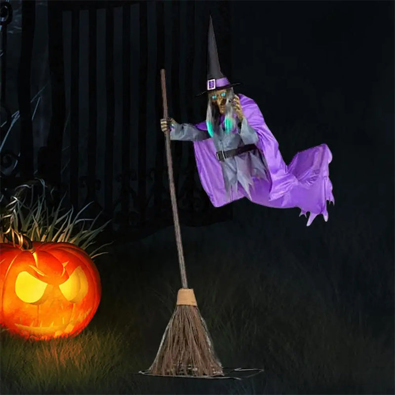 Halloween Flying Witch Decoration