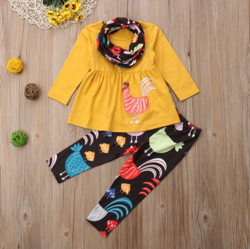 Brand New Thanksgiving Kids Baby Girl Fashion