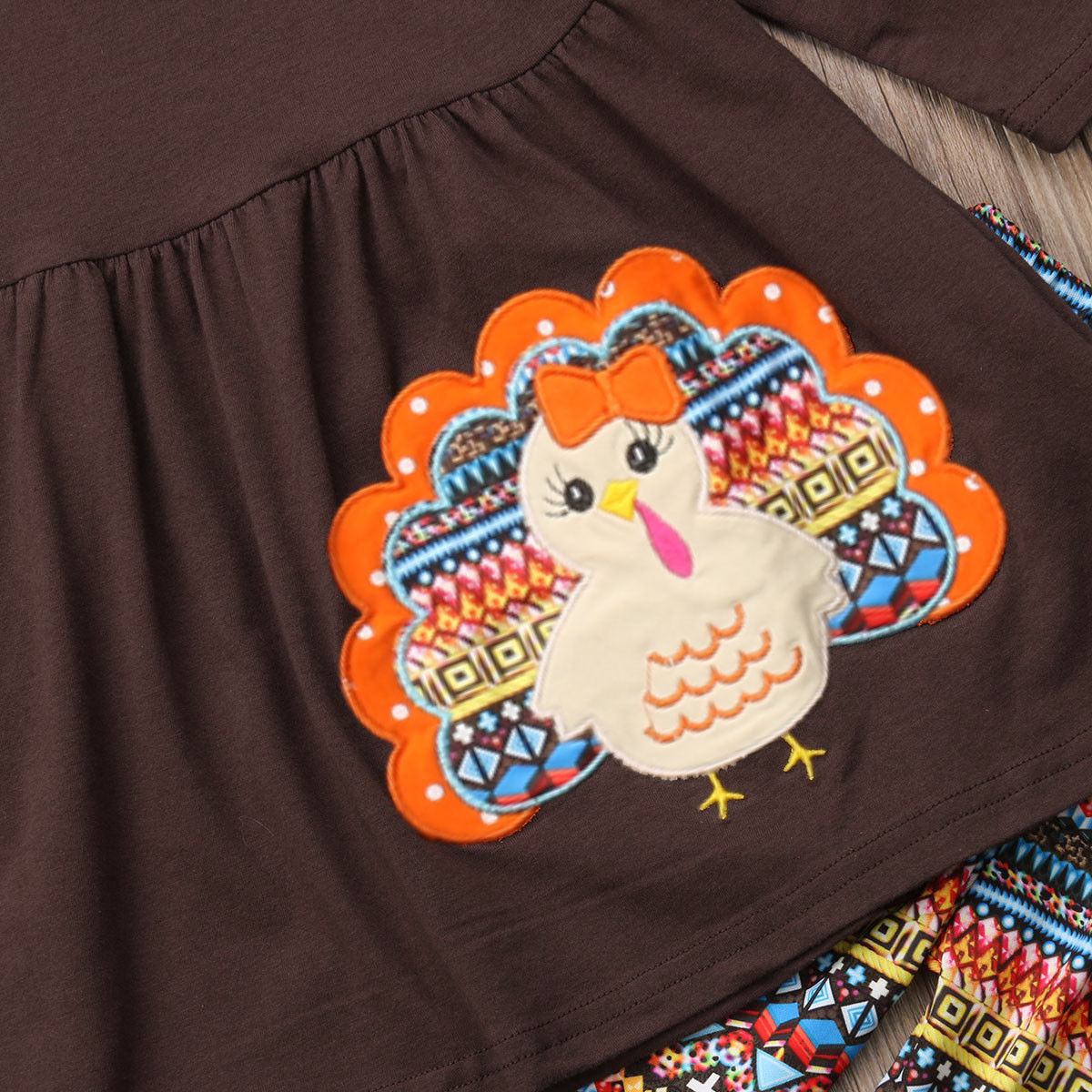 Gobble Gobble Baby Girl Thanksgiving Set