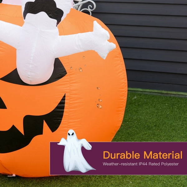 Jack-O-Lantern and Ghosts inflatable Halloween Decoration
