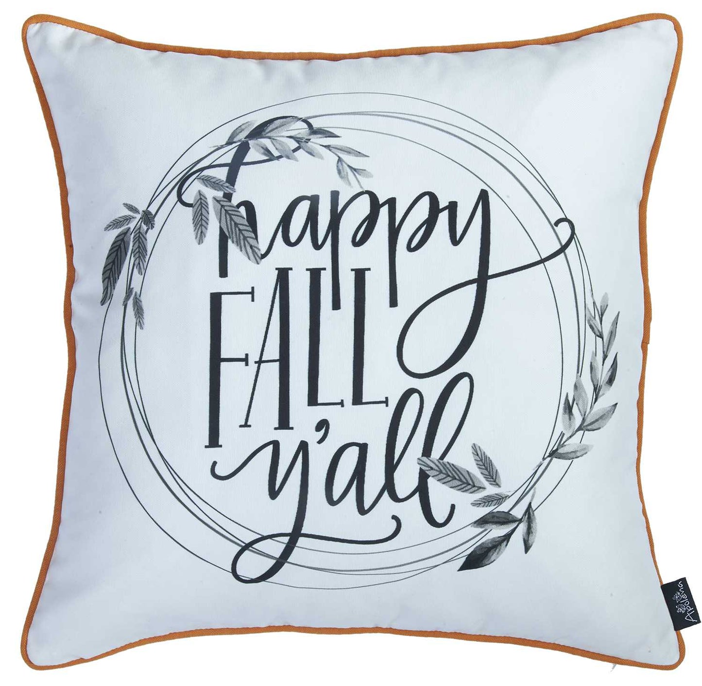 Happy Fall Ya’ll Decorative Throw Pillow Cover