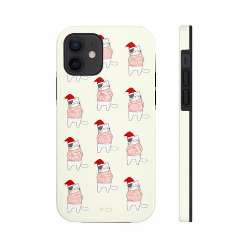 Christmas Cat Case for iPhone