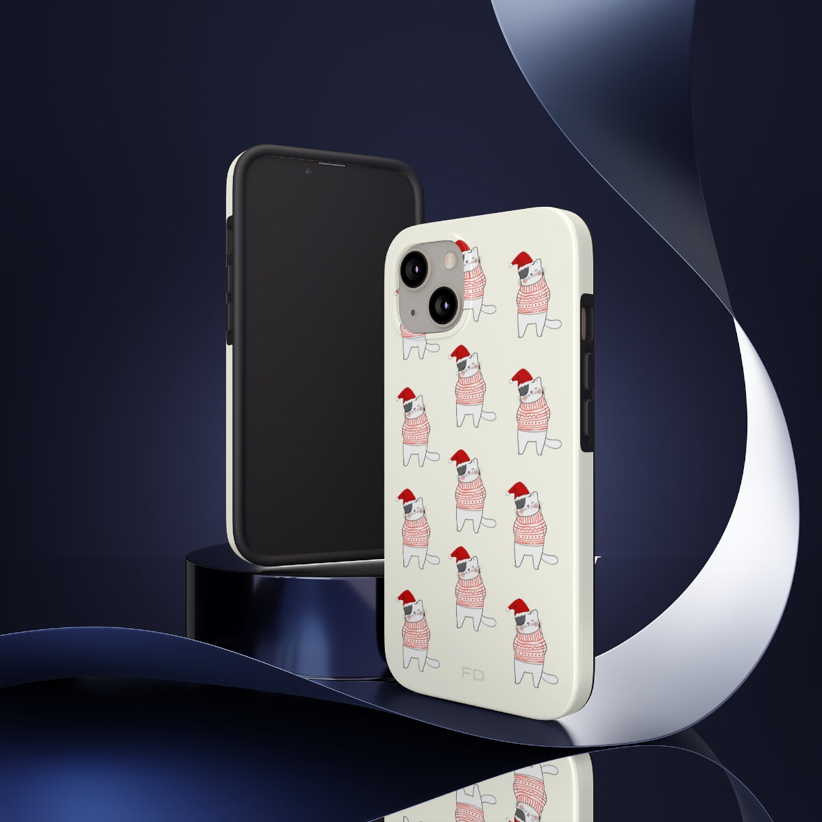 Christmas Cat Case for iPhone