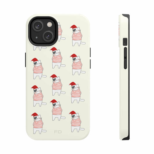 Christmas Cat Case for iPhone