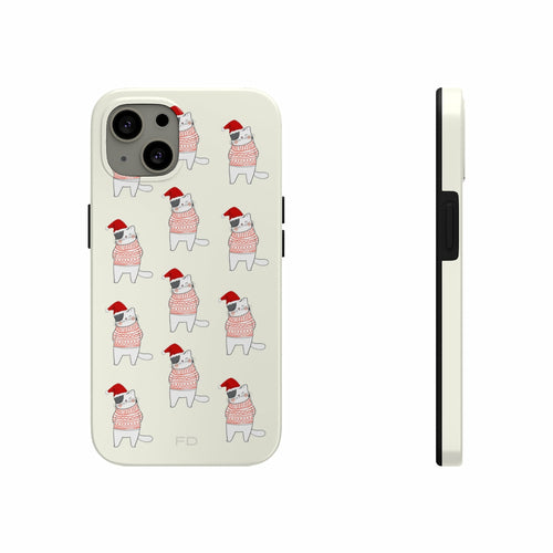 Christmas Cat Case for iPhone