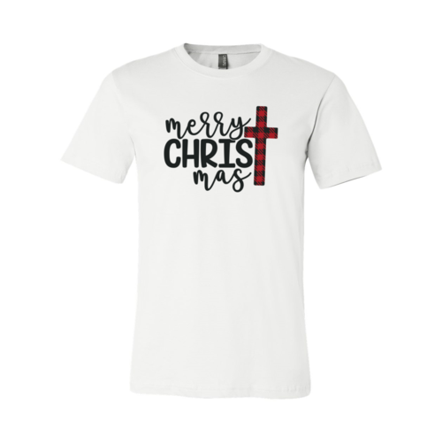 Merry Christmas Cross Tee