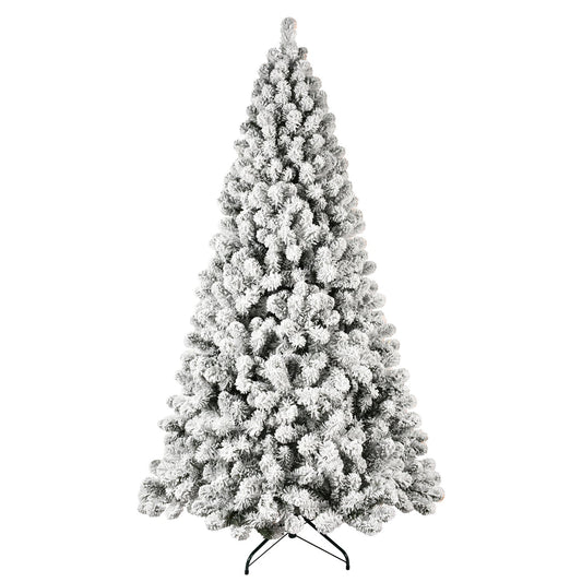 Flocked Christmas Tree - 5-9 ft - unlit