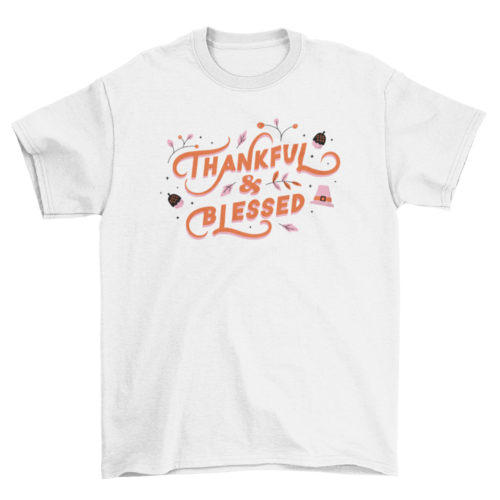 Thankful and Blessed Tee