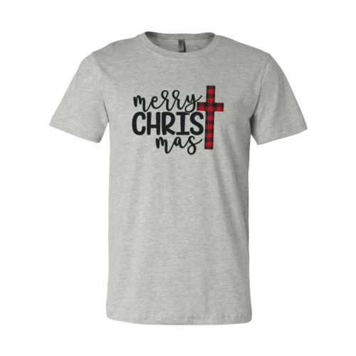 Merry Christmas Cross Tee