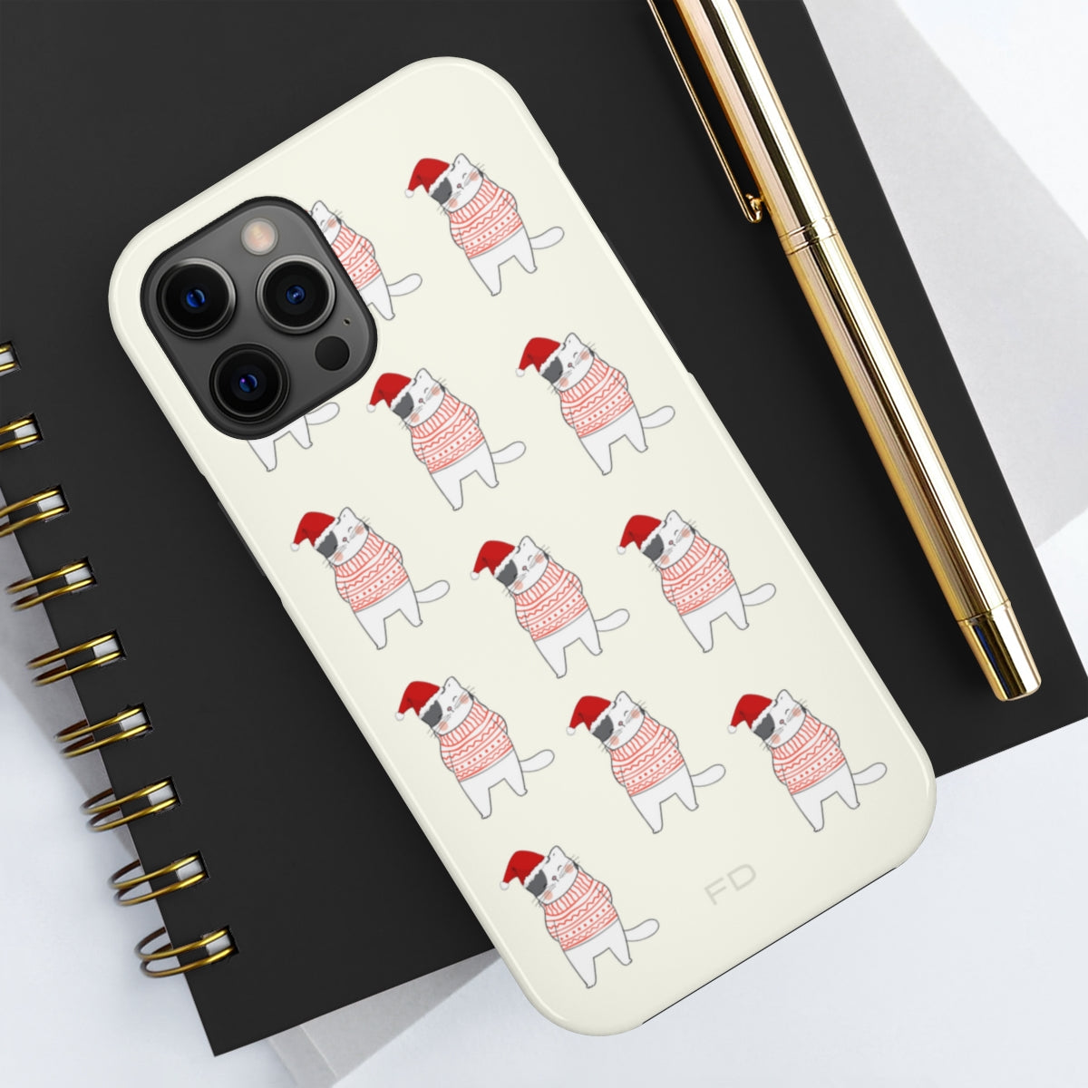 Christmas Cat Case for iPhone