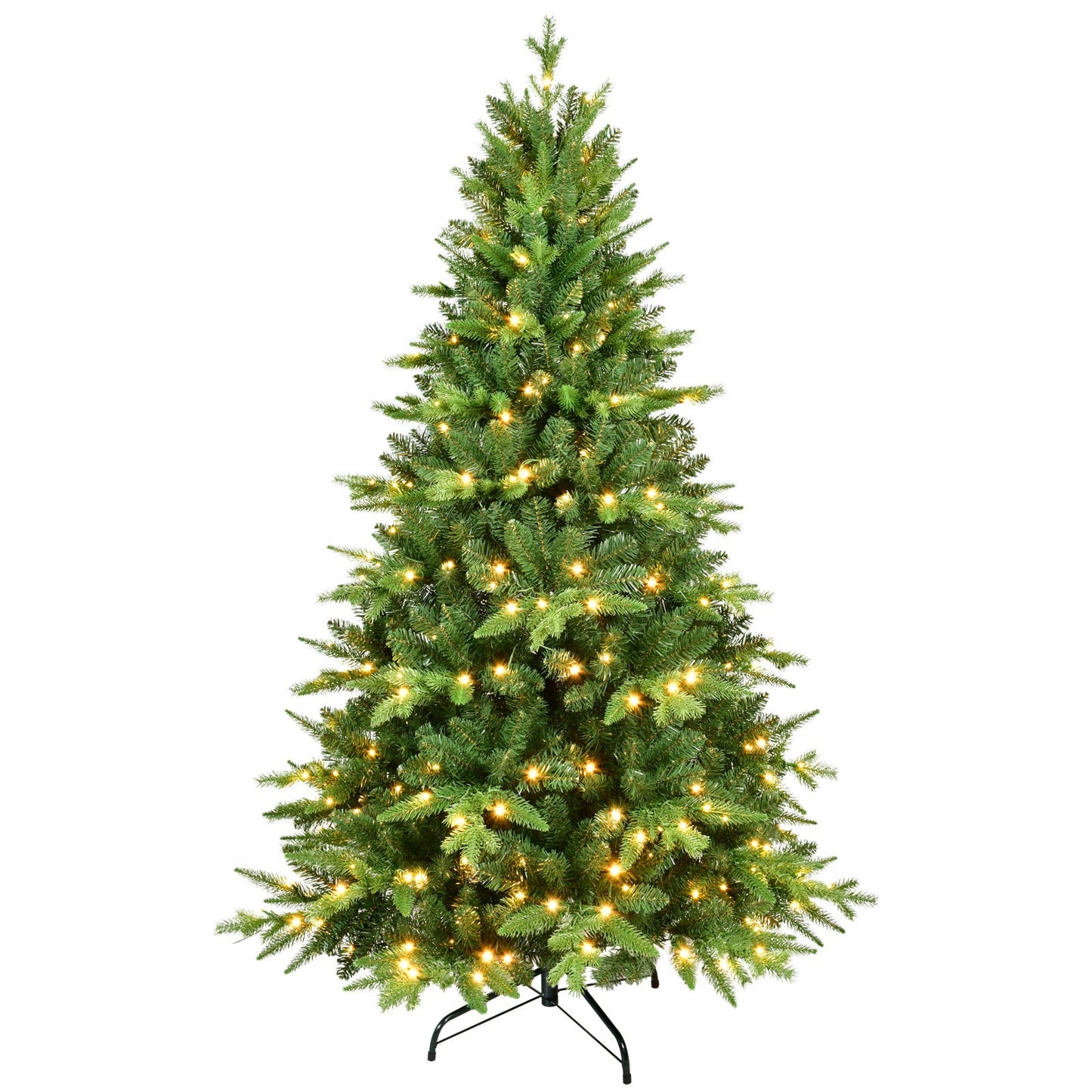 9ft Pre-Lit Christmas Tree with 750 Warm White LED Lights