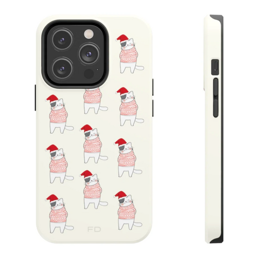 Christmas Cat Case for iPhone