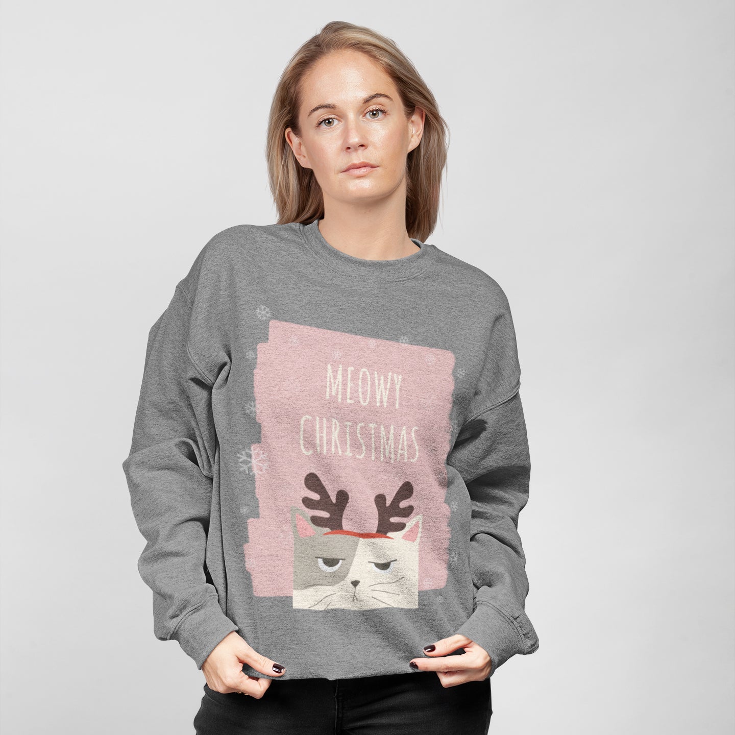 Meowy Christmas Sweatshirt