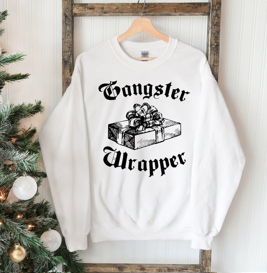 Gangster Wrapper Christmas Sweatshirt