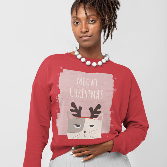 Meowy Christmas Sweatshirt