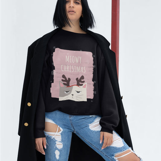 Meowy Christmas Sweatshirt