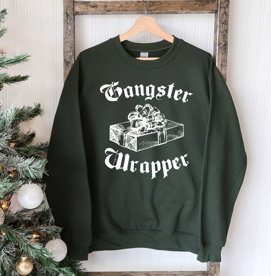 Gangster Wrapper Christmas Sweatshirt
