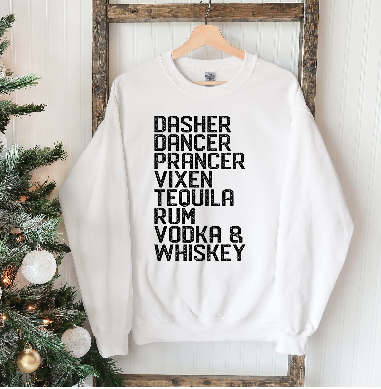 Naughty Reindeer Christmas Sweatshirt