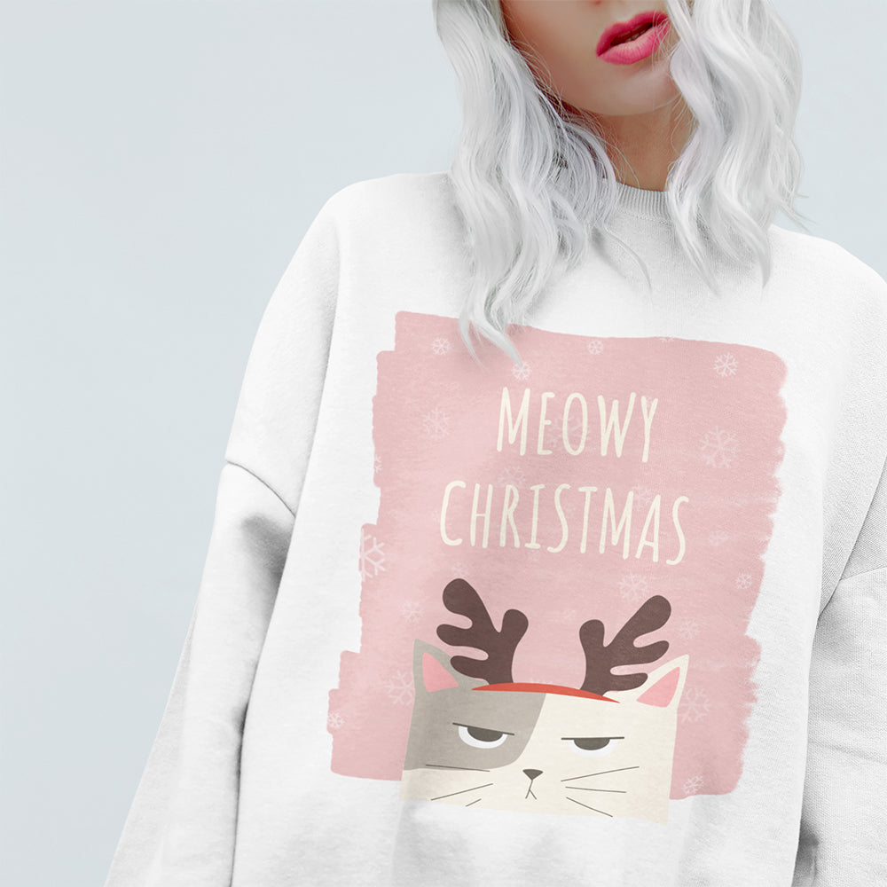 Meowy Christmas Sweatshirt