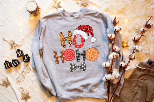 HO HO HO Christmas Sweatshirt